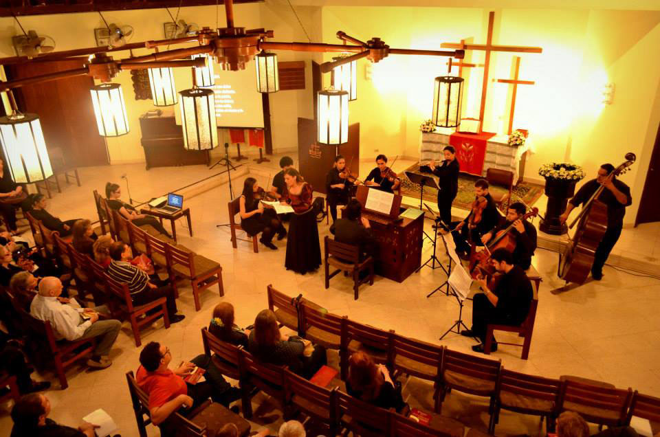 Concierto Congregación evangelica-alemana Asunción.